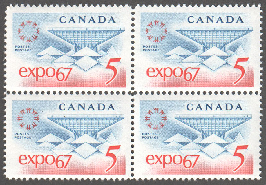 Canada Scott 469 MNH Block - Click Image to Close